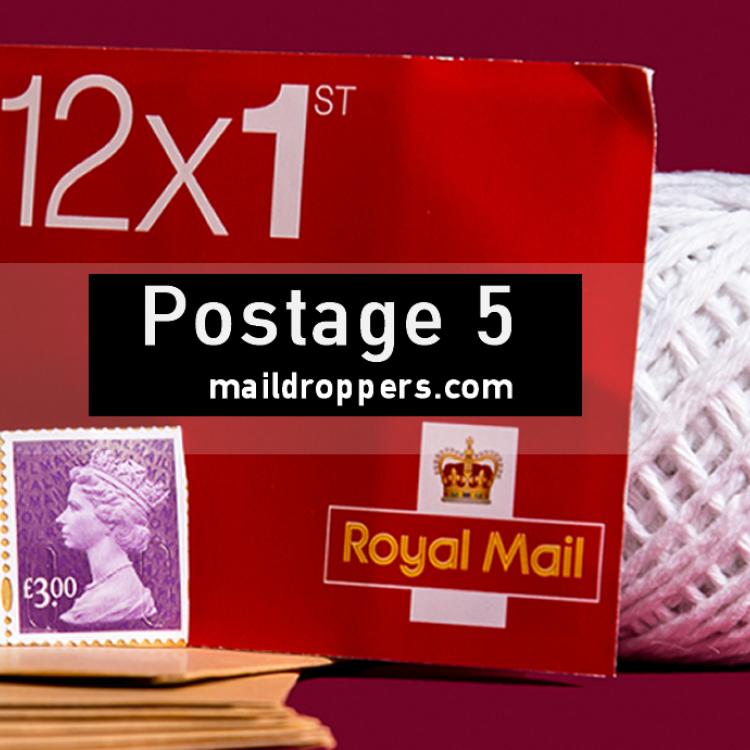 buy £5 postage top up